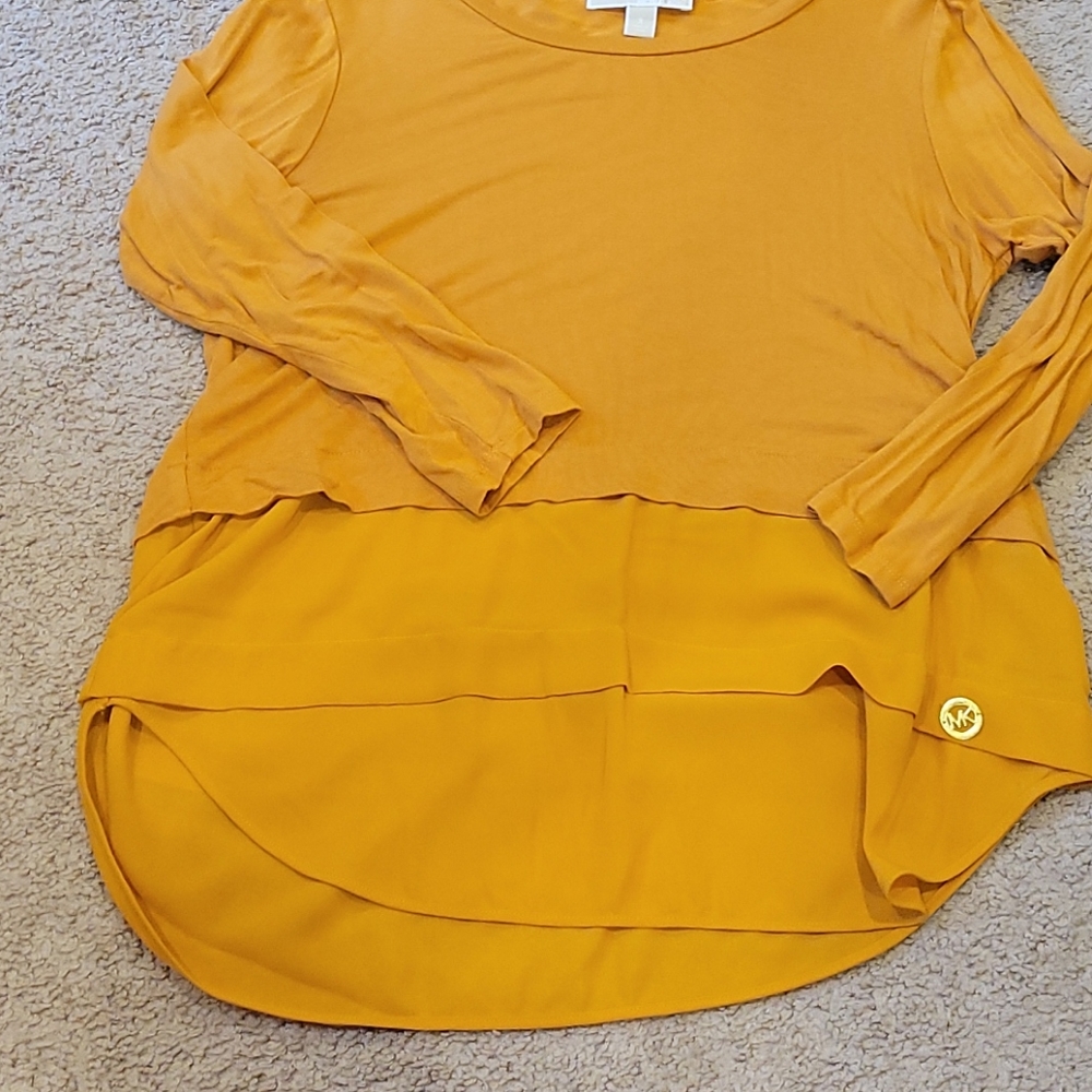 Michael Kors 3/4 sleeve top
